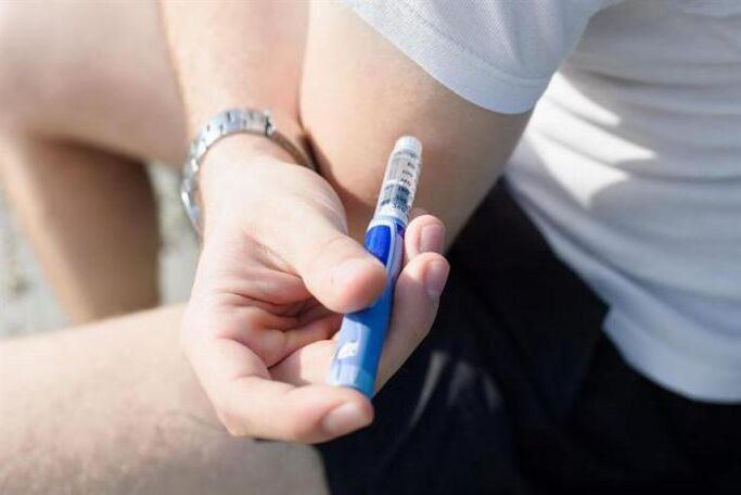 Injection Envoi au diabète